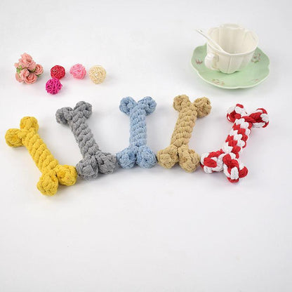 Bite-Resistant Cotton Rope Knot Toy For Dogs