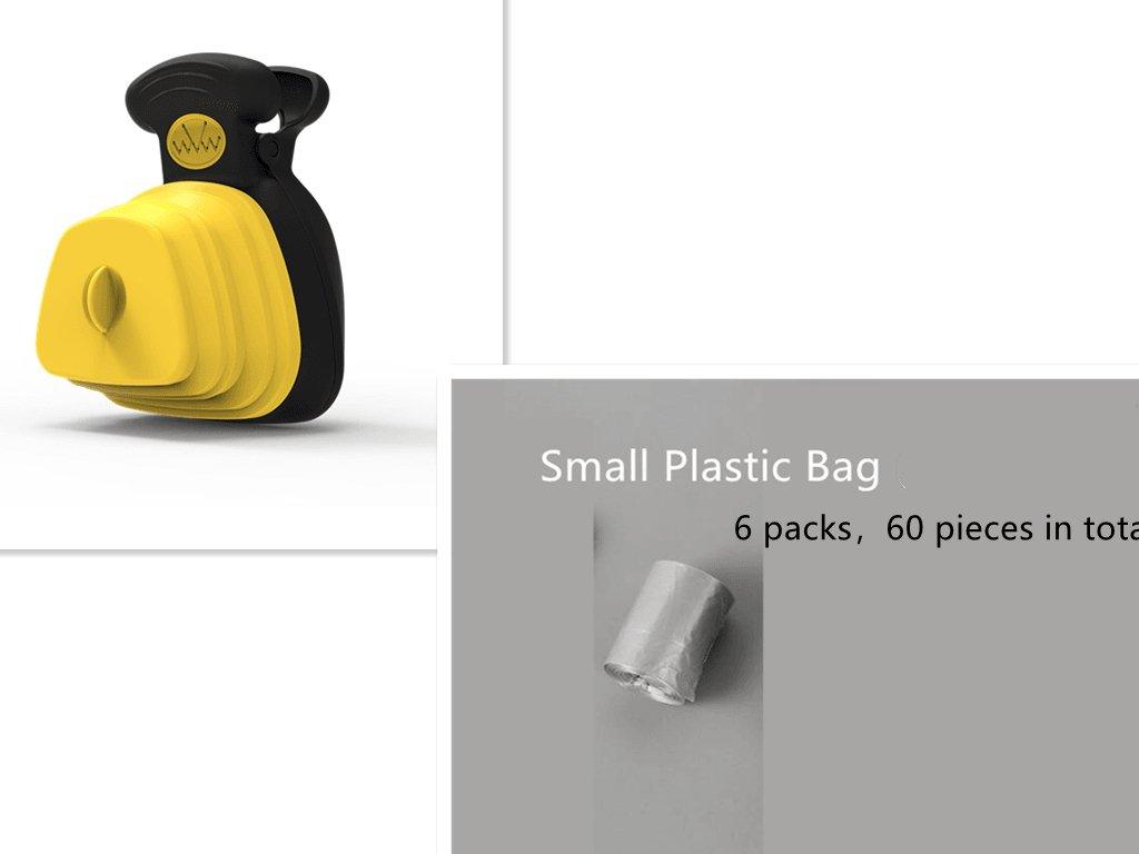 Convenient Travel Poop Bag Dispenser With Foldable Poop Spoon